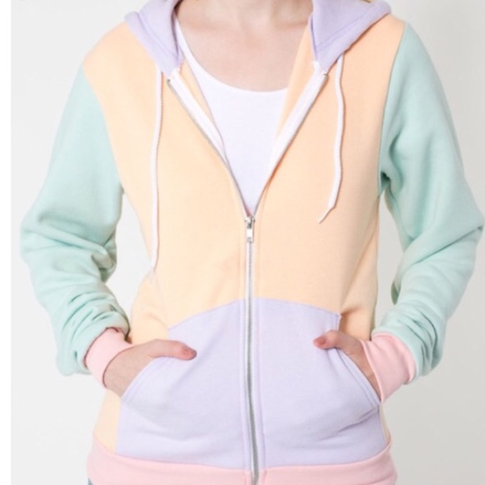 American Apparel Zip Hoodie